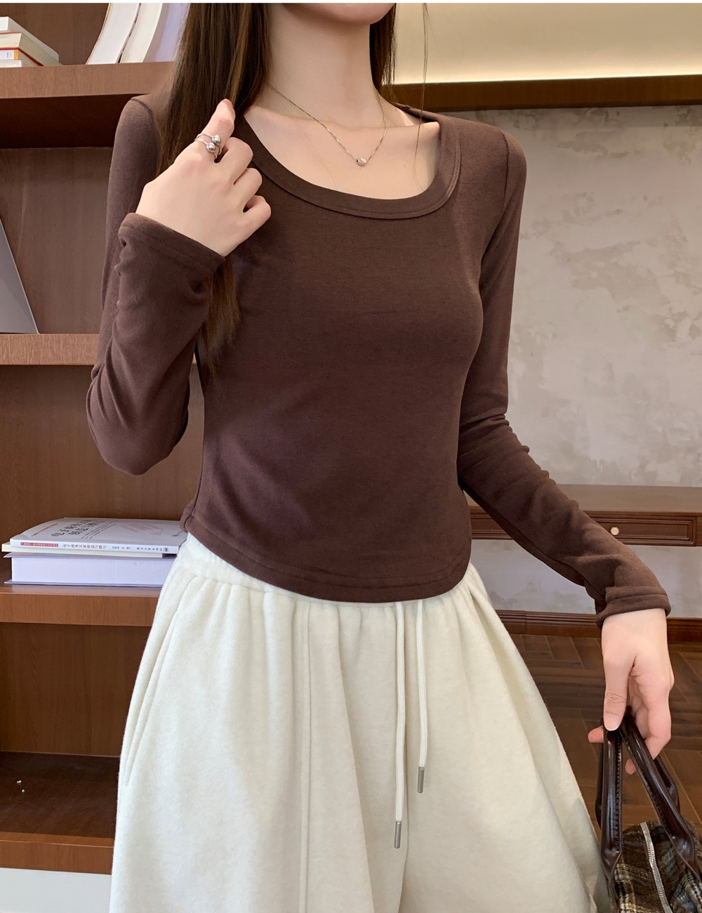 Inside the ride T-shirt bottoming shirt