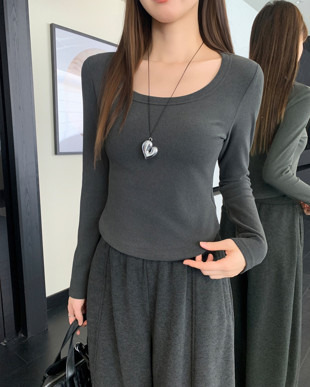 Inside the ride T-shirt bottoming shirt