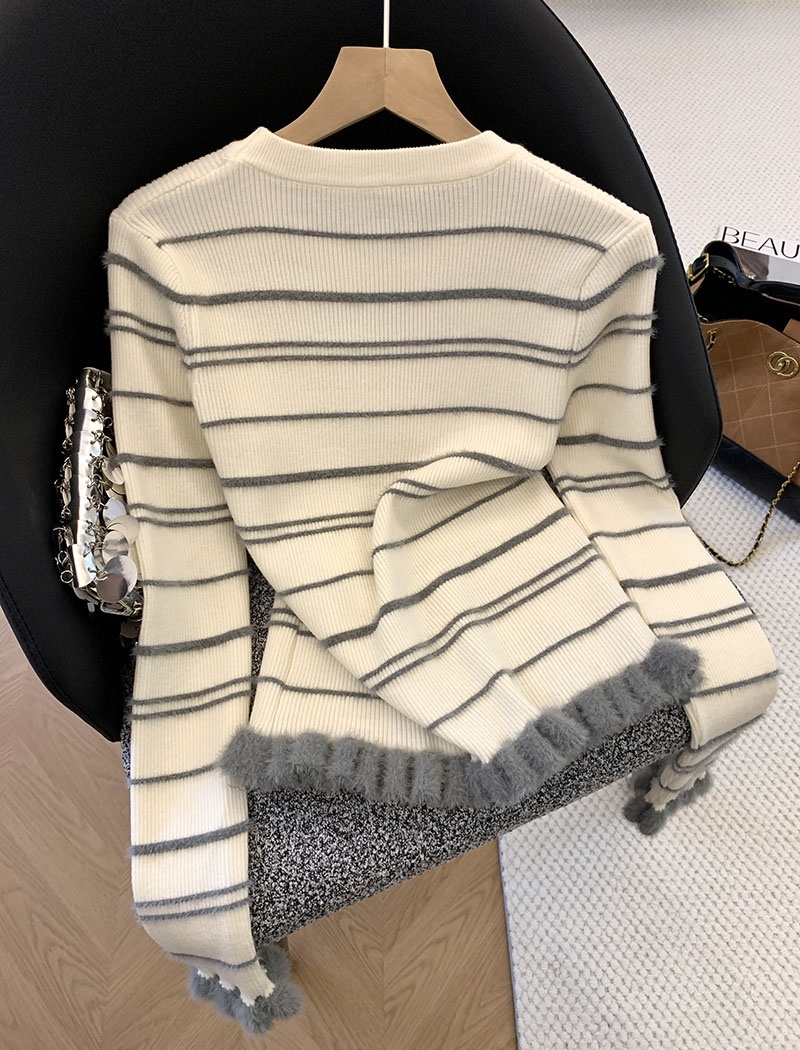 Autumn and winter bottoming shirt slim tops for women