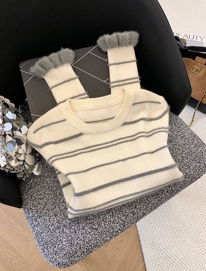 Autumn and winter bottoming shirt slim tops for women