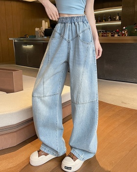 Straight pants fashion jeans for women
