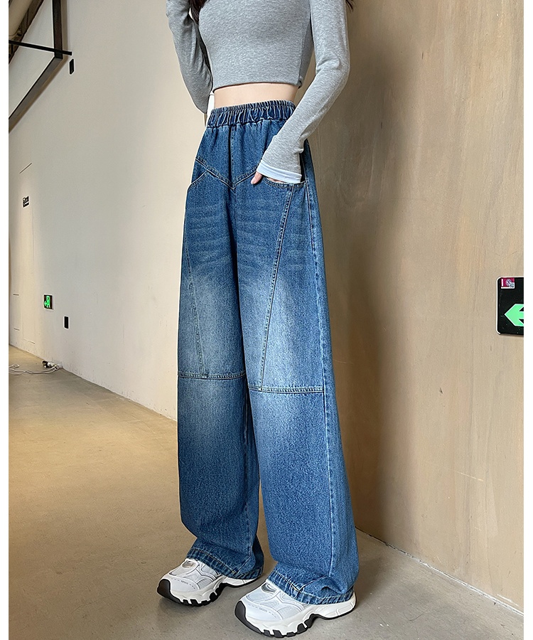 Straight pants fashion jeans for women