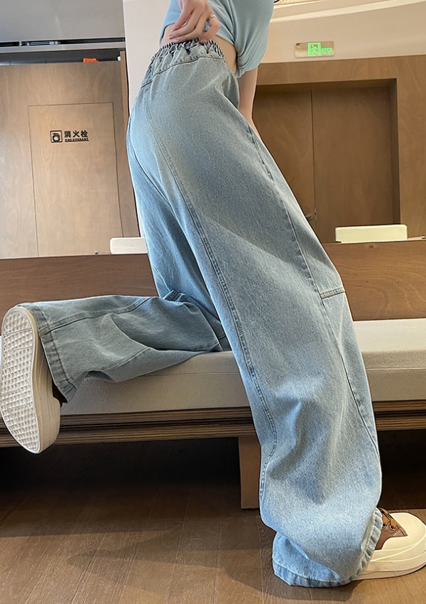 Straight pants fashion jeans for women