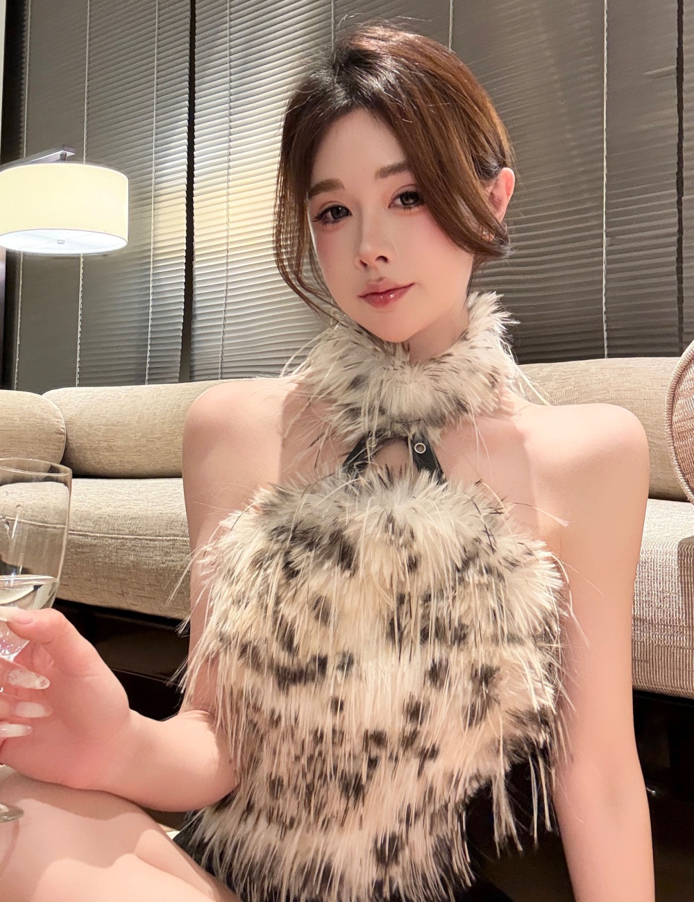 Spicegirl sling bottoming shirt halter tops for women