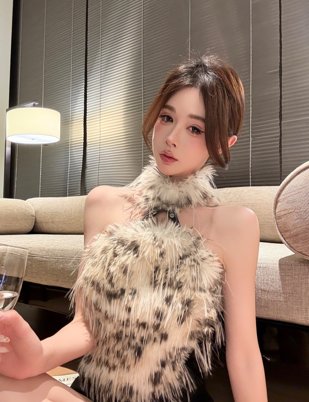 Spicegirl sling bottoming shirt halter tops for women