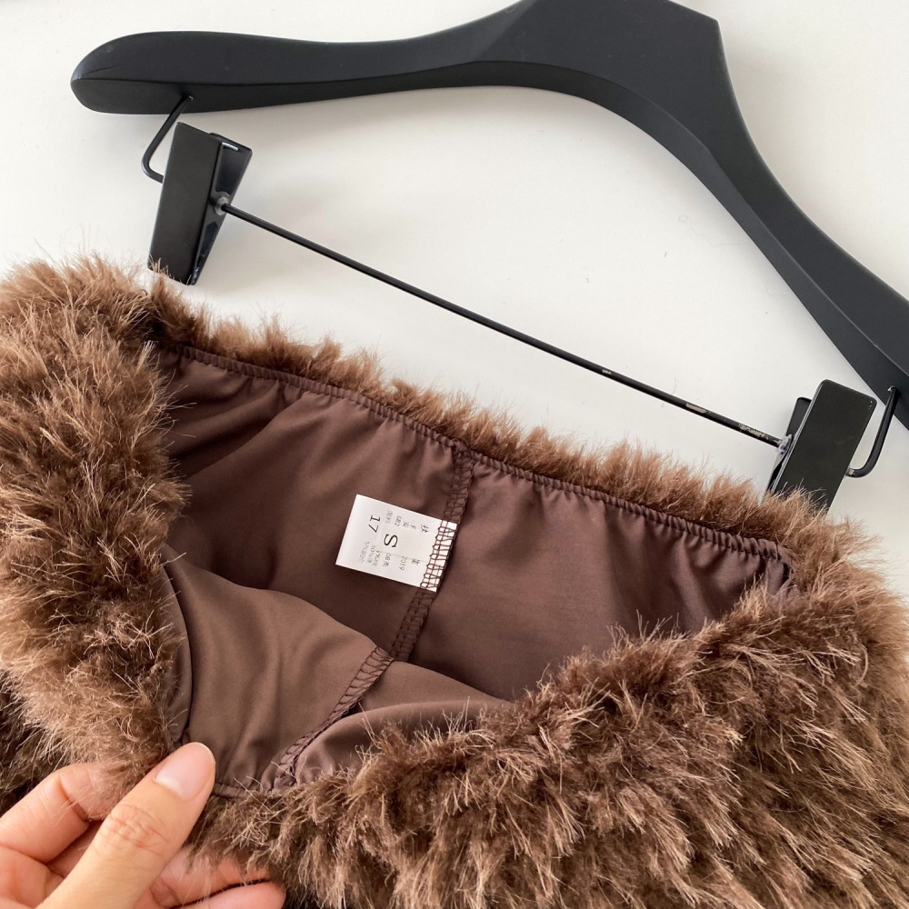 Package hip fashion skirt high waist anti emptied short skirt