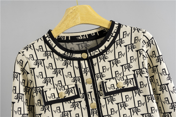 Slim letters sweater fashion long pants 2pcs set for women