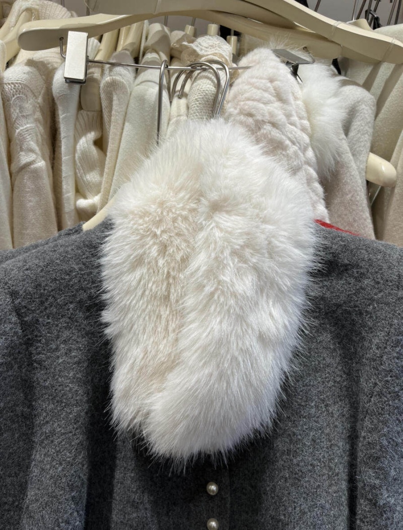 Slim single-breasted cloak winter cozy sweater a set