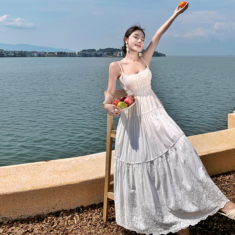 Beautiful long dress vacation dress for women