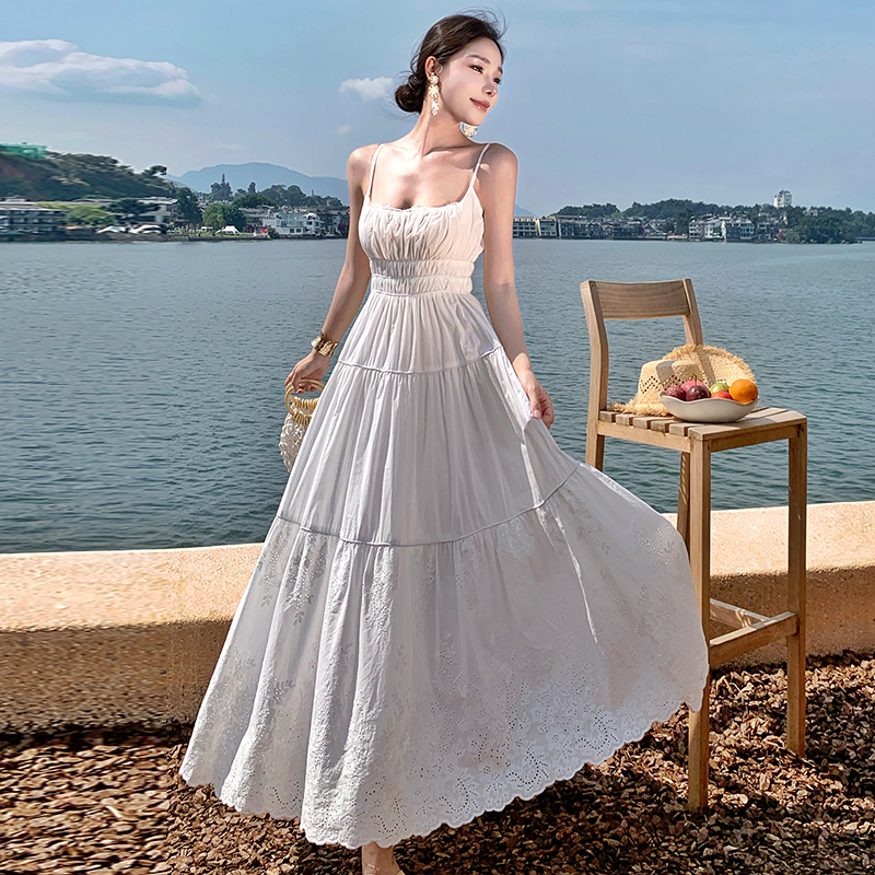 Beautiful long dress vacation dress for women