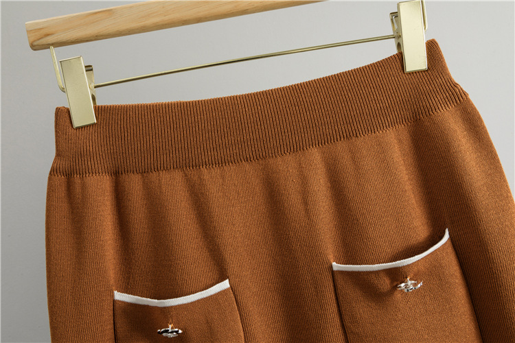 Show young sweater spring and autumn tops 2pcs set for women