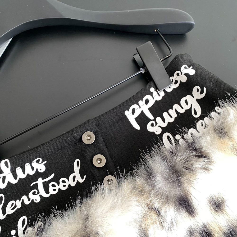 Fashion ladies short skirt printing skirt for women