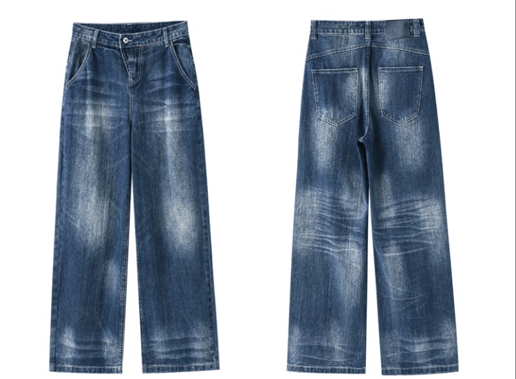 Fashion jeans spicegirl wide leg pants for women