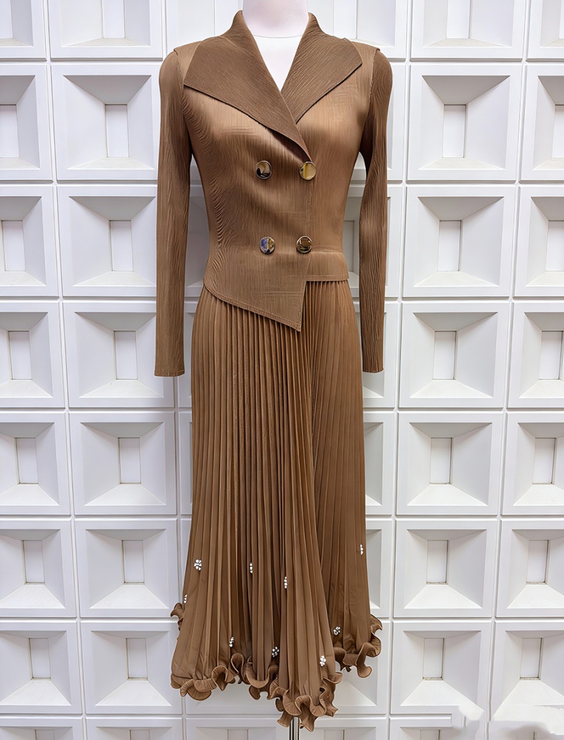 Beading business suit European style dress