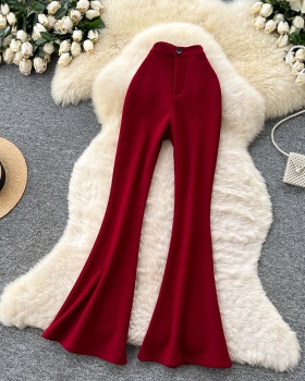 All-match drape pants micro speaker casual pants for women