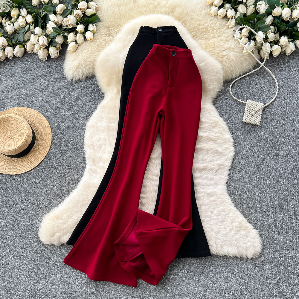 All-match drape pants micro speaker casual pants for women