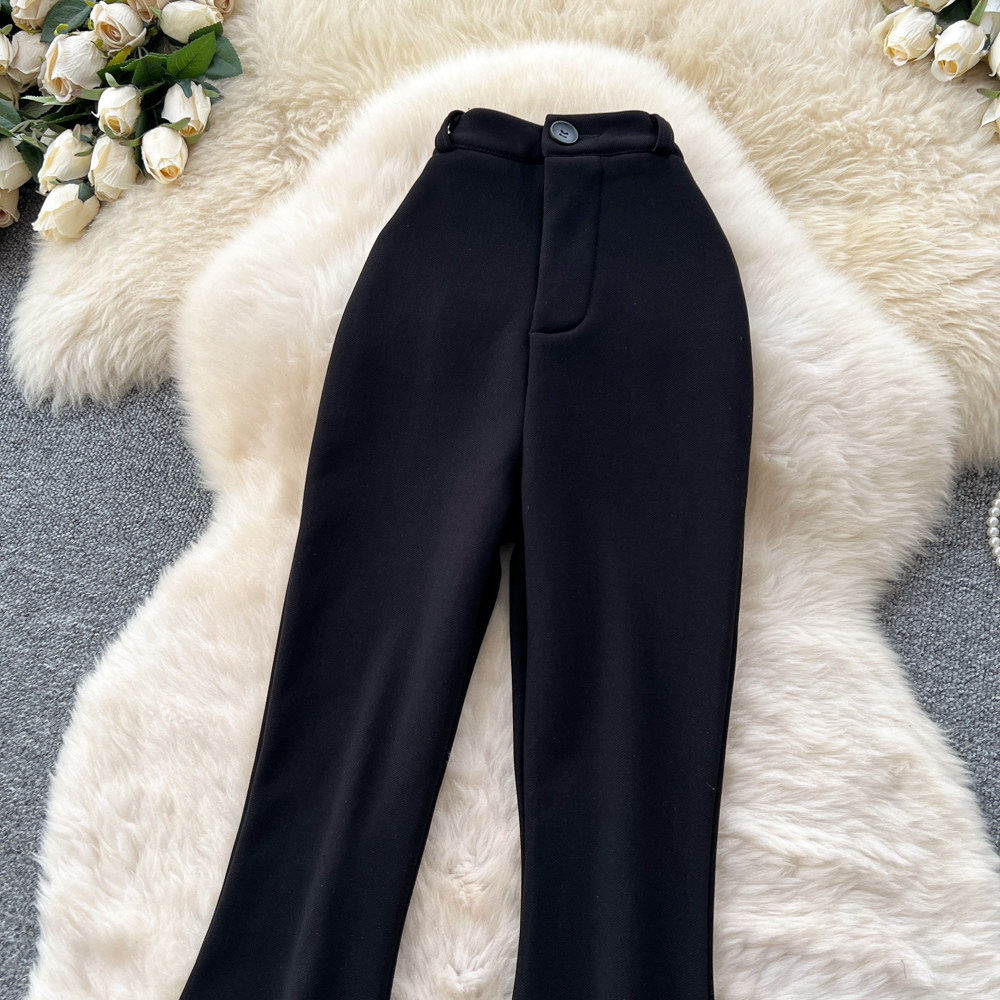 All-match drape pants micro speaker casual pants for women