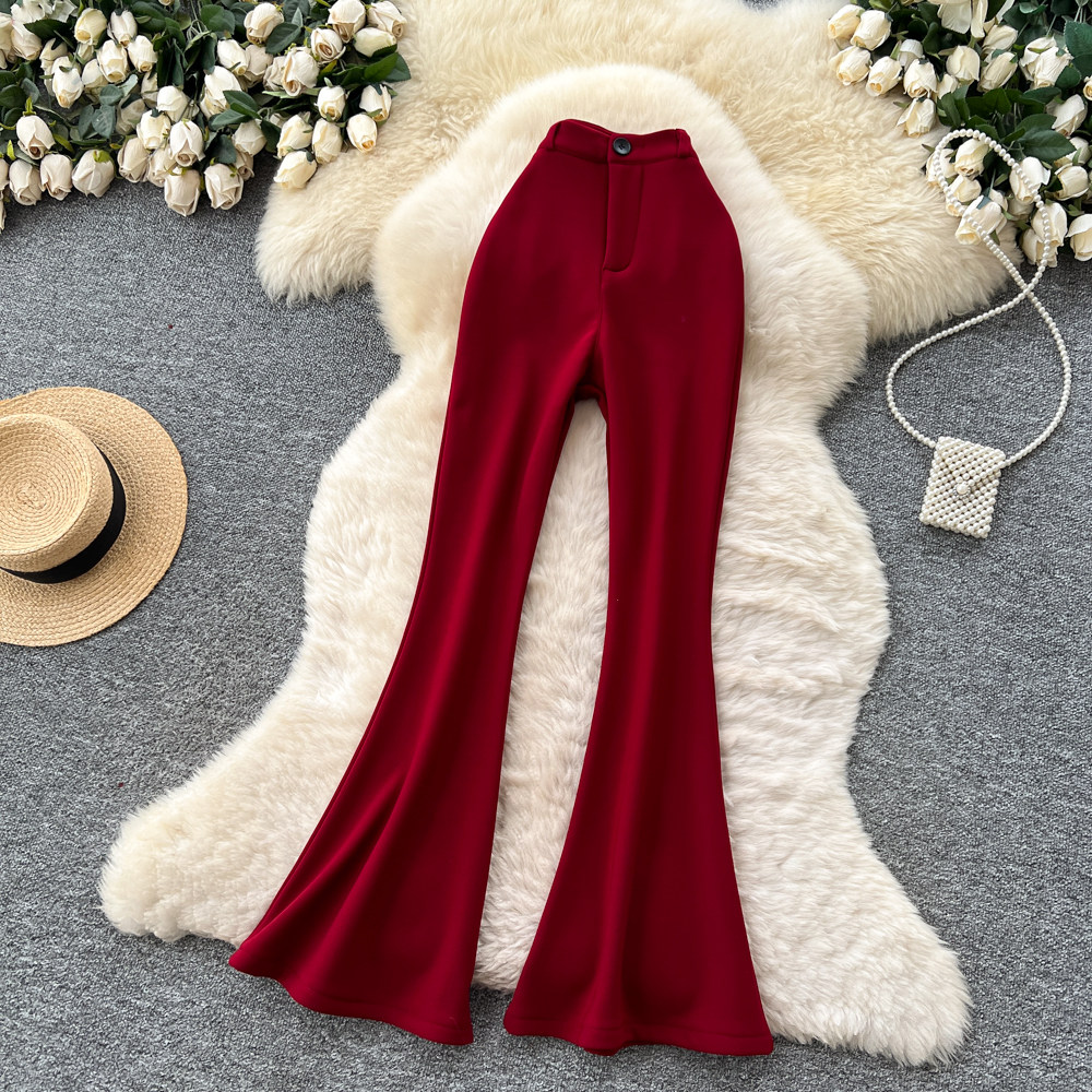 All-match drape pants micro speaker casual pants for women