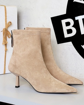 All-match short boots broadcloth boots for women