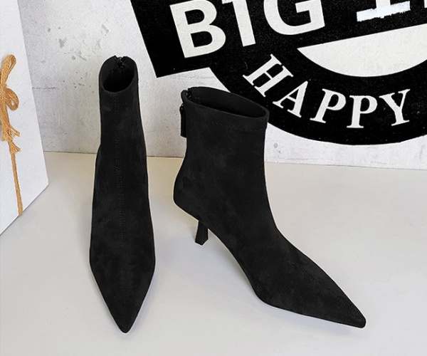 All-match short boots broadcloth boots for women