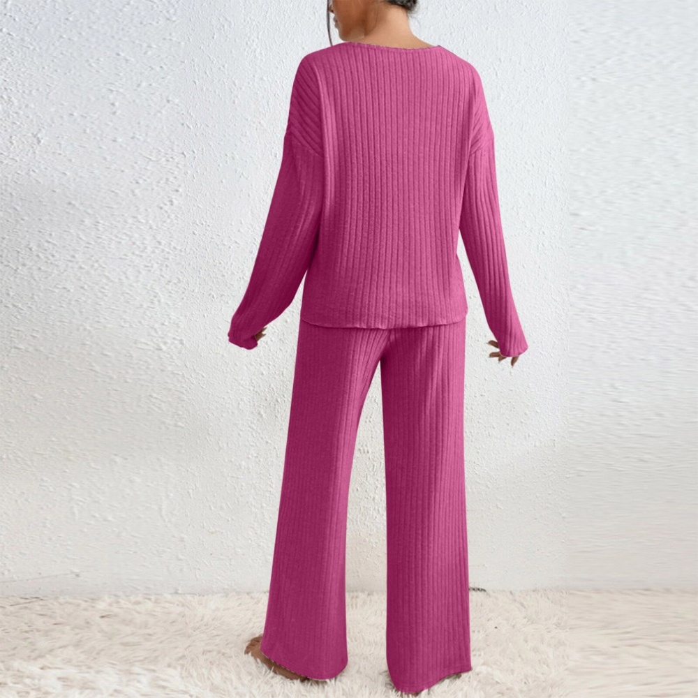 Loose casual pants Casual tops a set for women