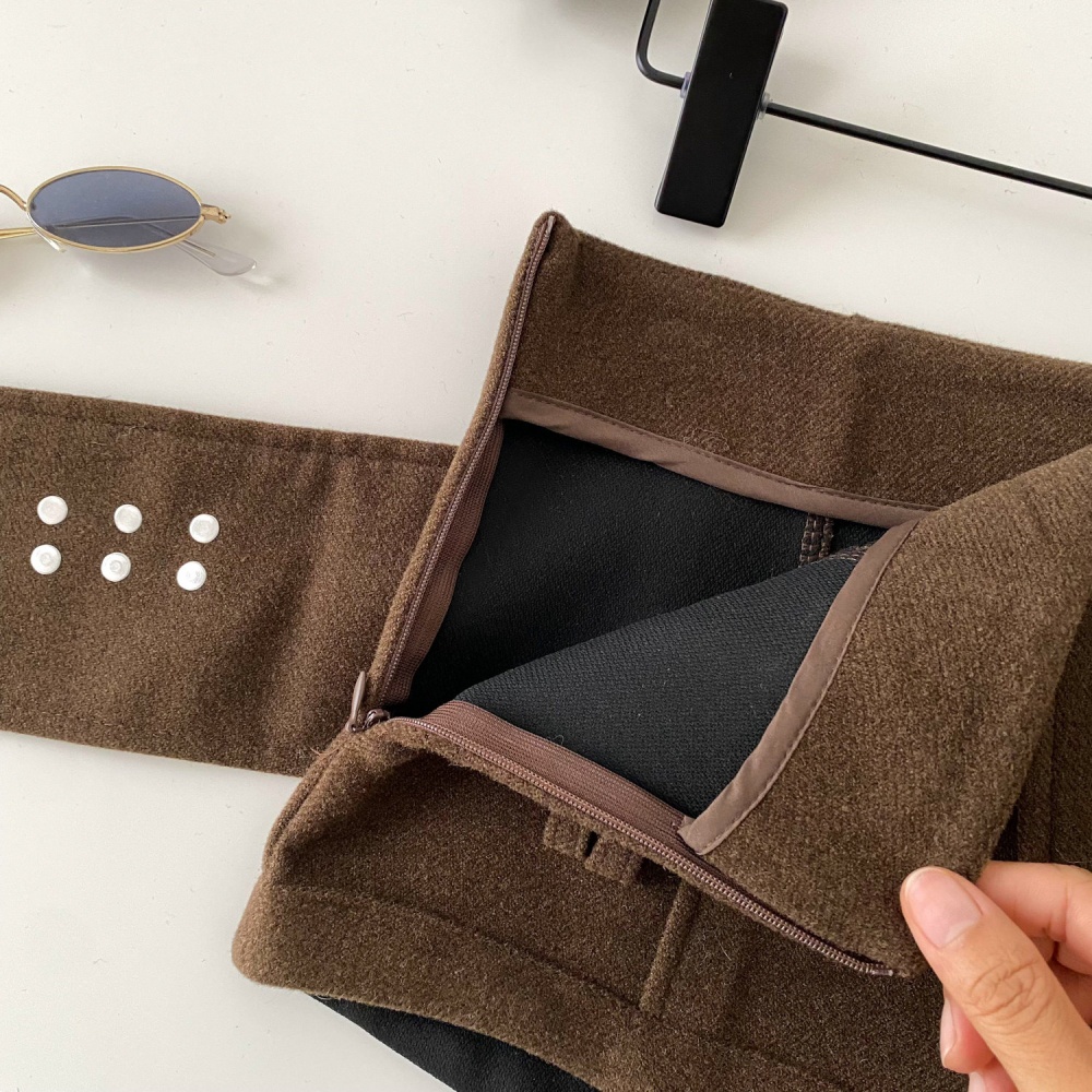 Spicegirl retro casual pants winter with belt shorts for women