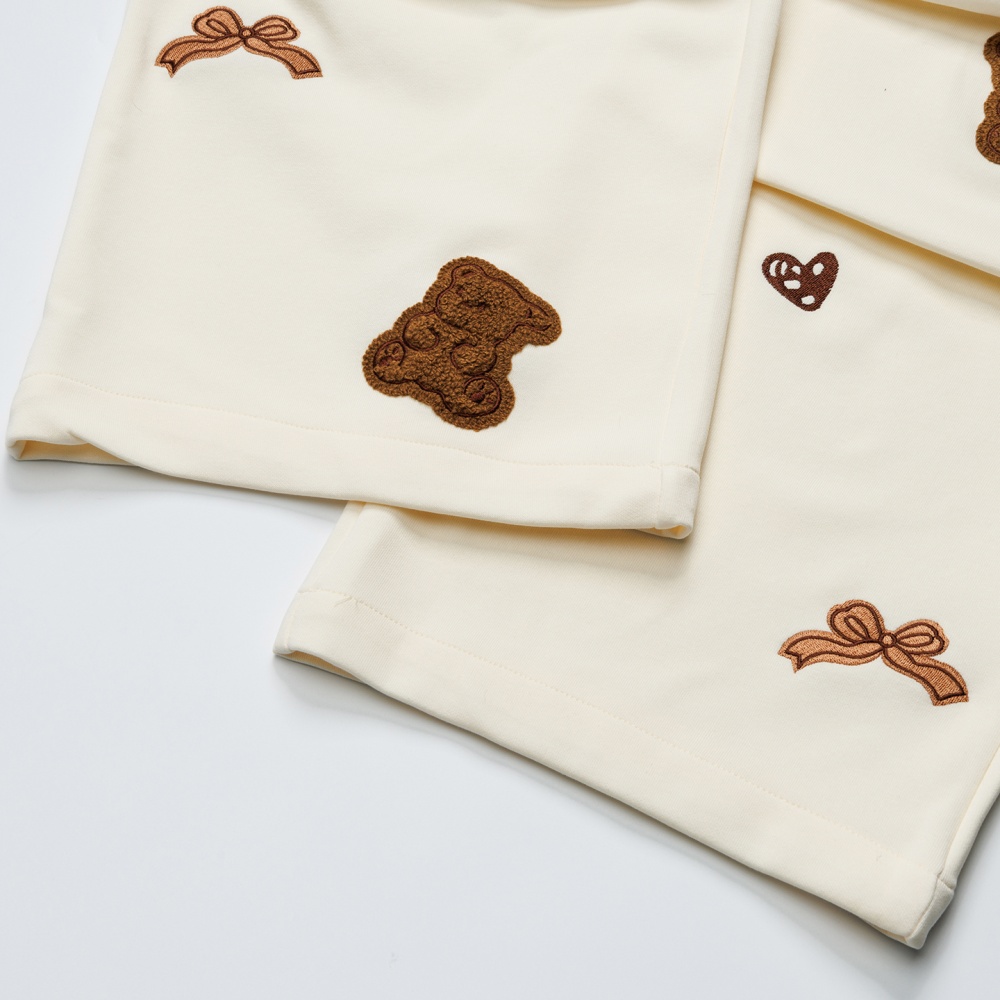 Loose casual pants high waist wide leg pants for women