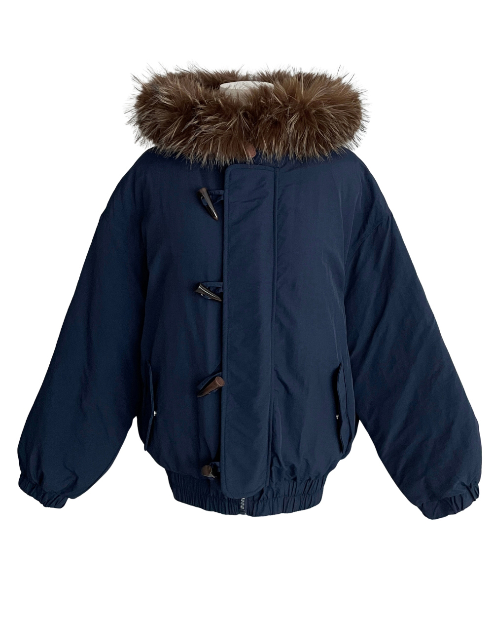 Winter hooded cotton coat slim coat for women