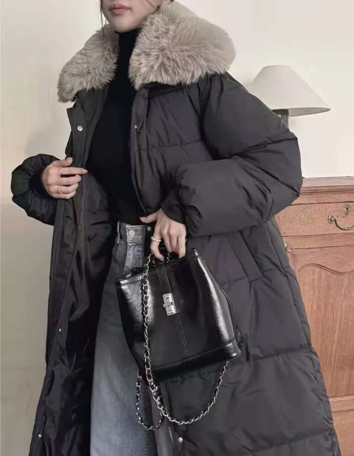 Korean style winter bread clothing pinched waist coat