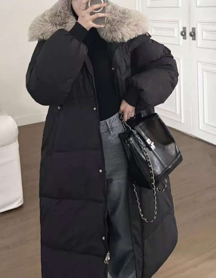 Korean style winter bread clothing pinched waist coat