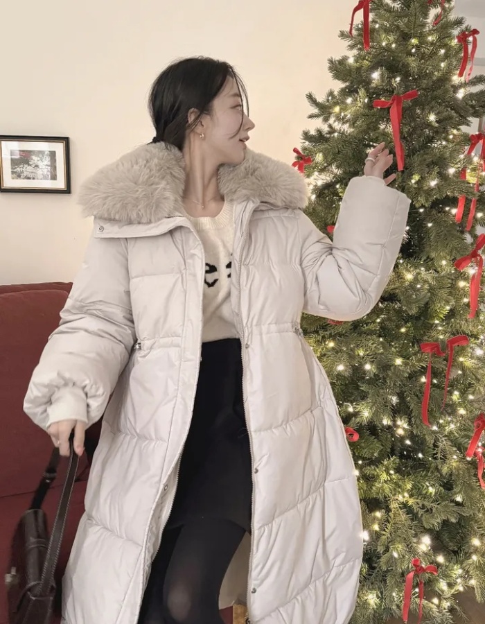 Korean style winter bread clothing pinched waist coat