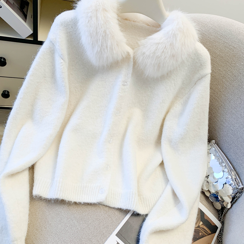 All-match fashion thick sweater loose Casual tops