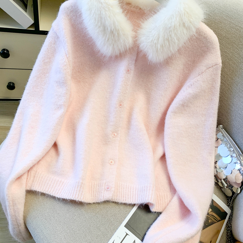 All-match fashion thick sweater loose Casual tops