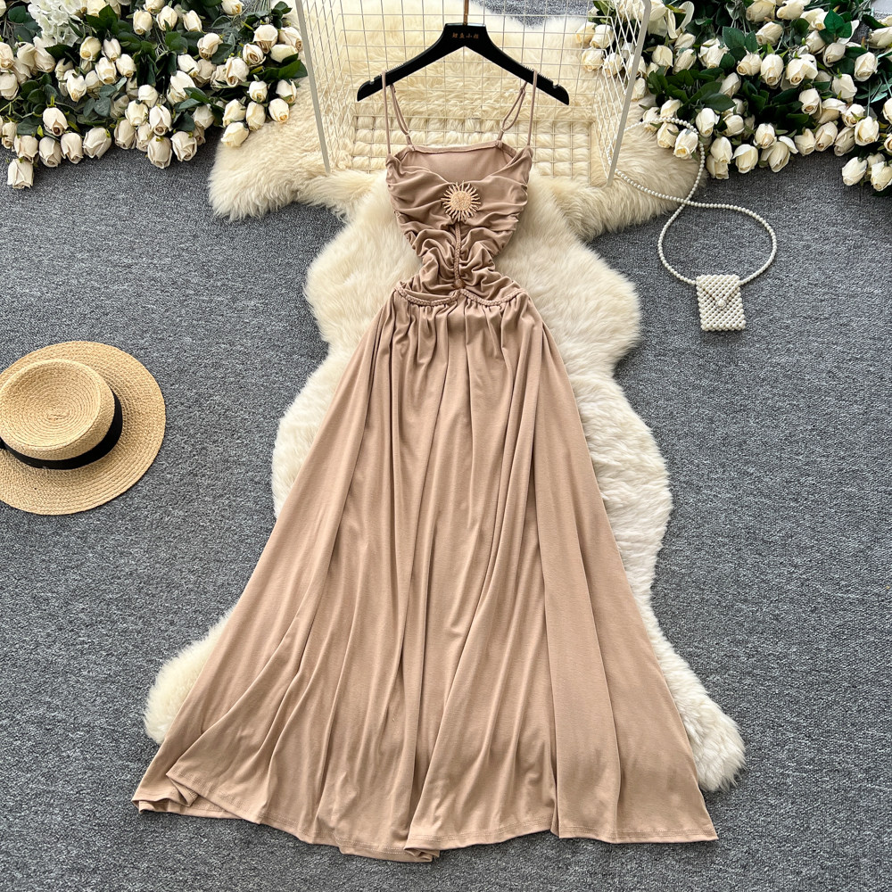 Temperament dress unique long dress for women