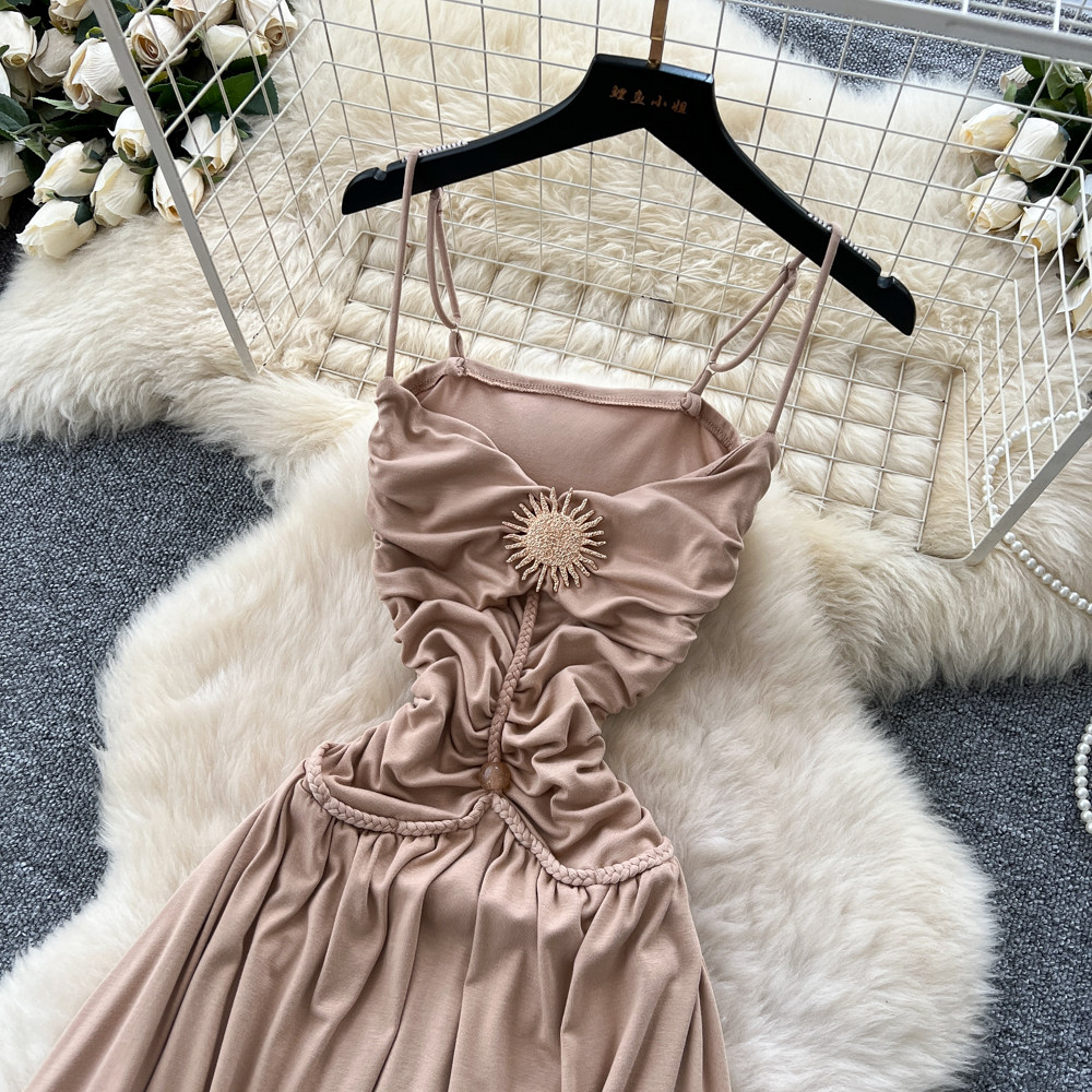 Temperament dress unique long dress for women