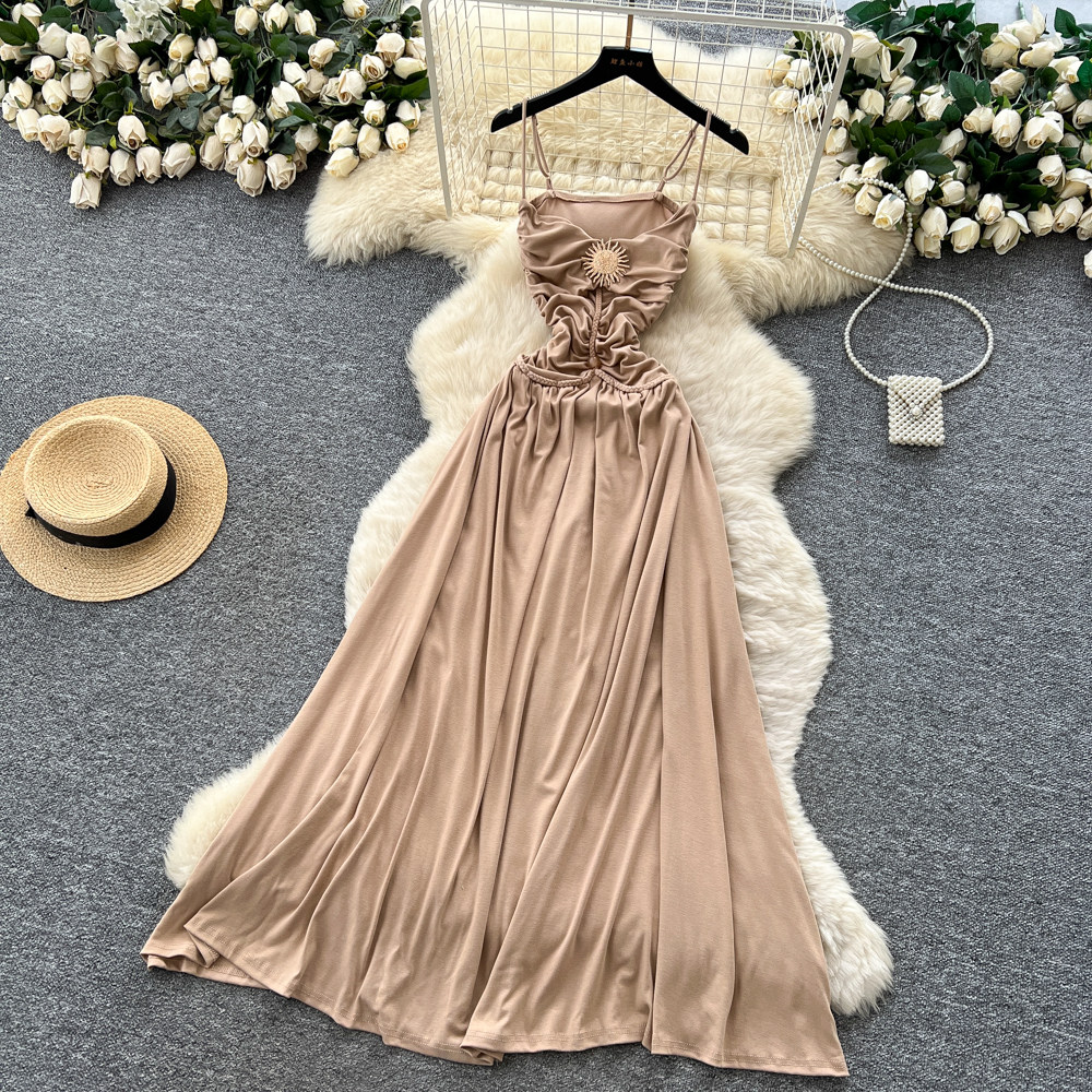 Temperament dress unique long dress for women