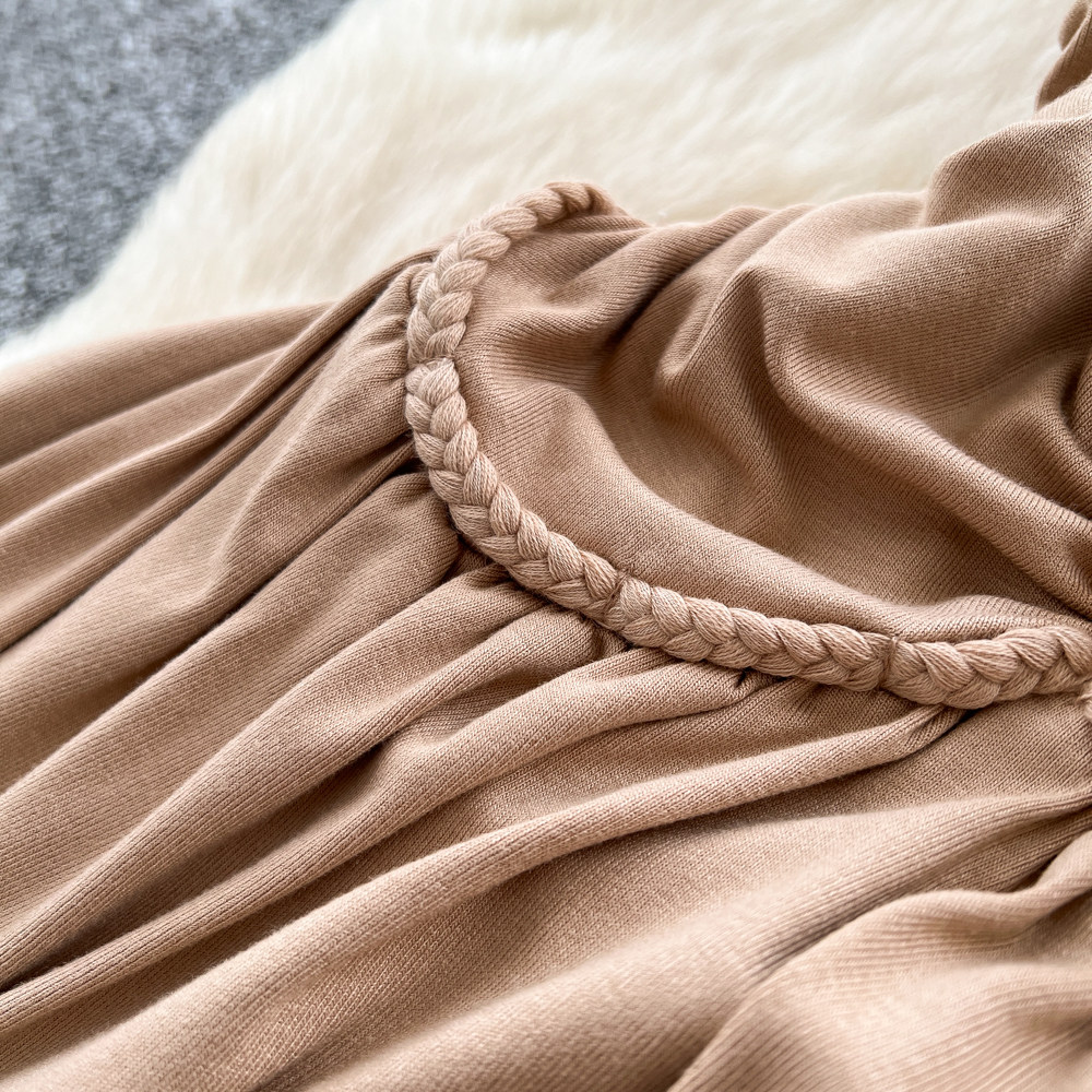 Temperament dress unique long dress for women