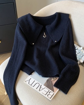 All-match thermal sweater pullover tops for women