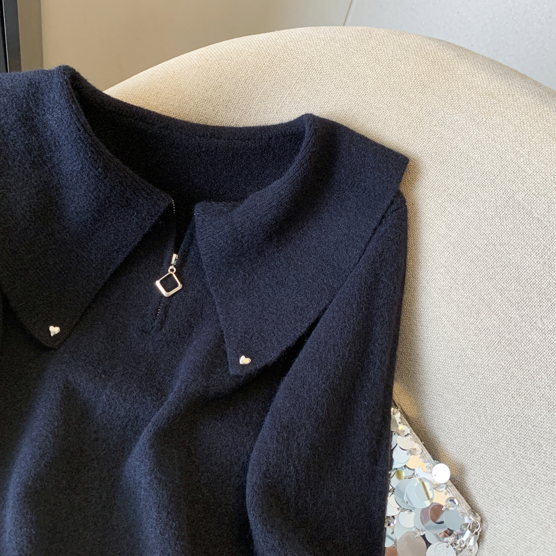 All-match thermal sweater pullover tops for women