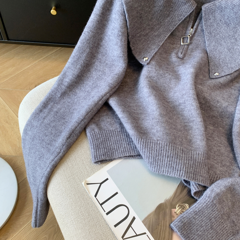 All-match thermal sweater pullover tops for women