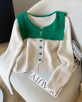 France style lazy sweater niche tops for women