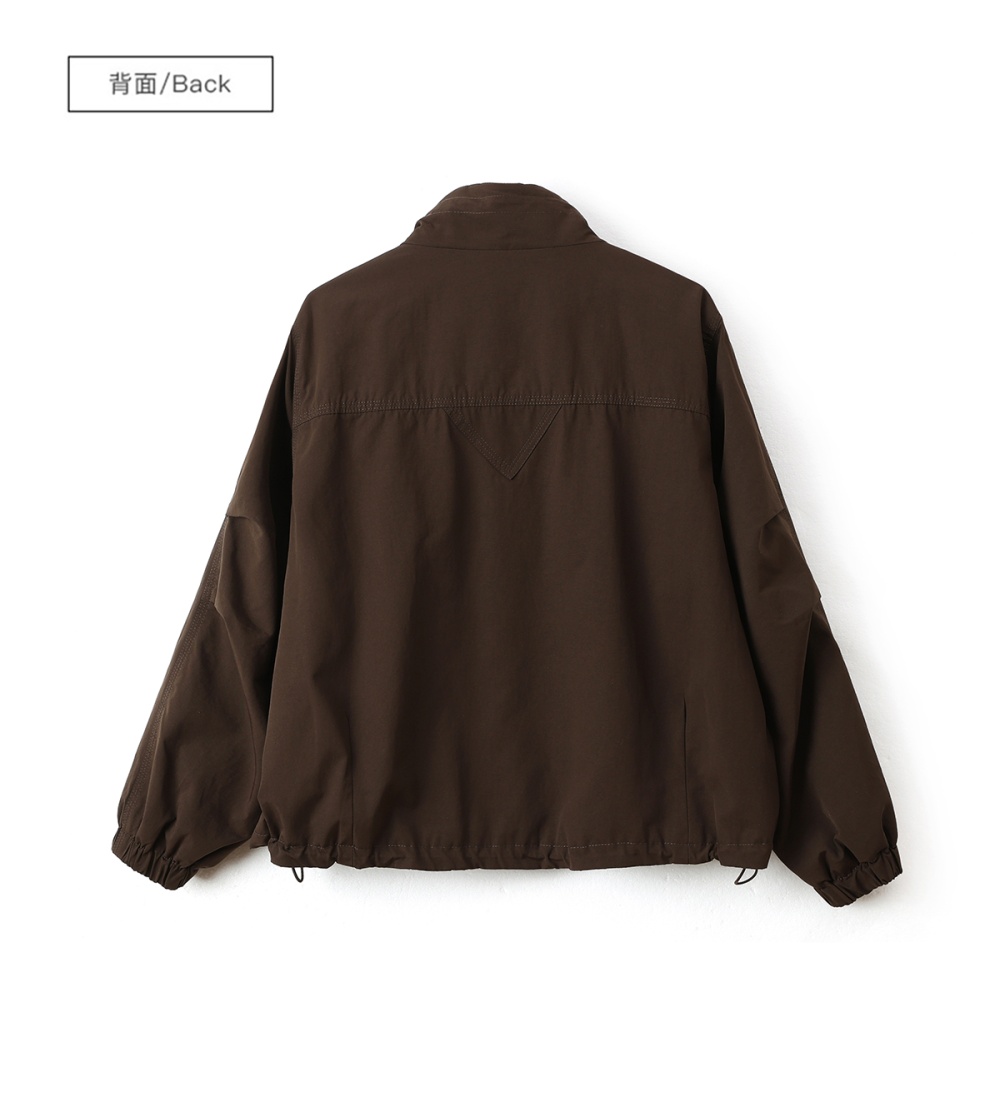 Autumn and winter thick coat cotton tops for women