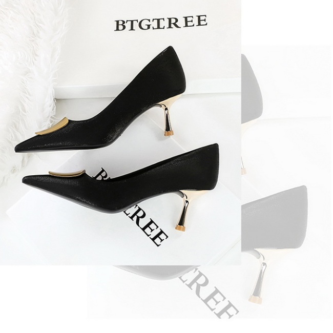 Sexy high-heeled shoes pointed shoes for women