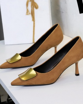 Fine-root footware banquet high-heeled shoes for women