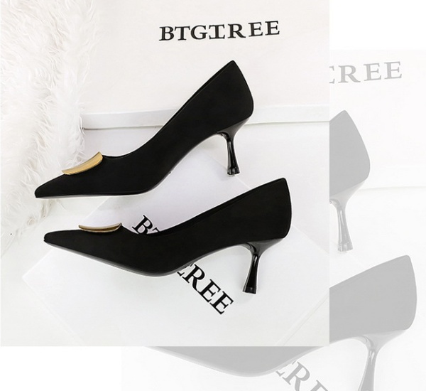 Fine-root footware banquet high-heeled shoes for women