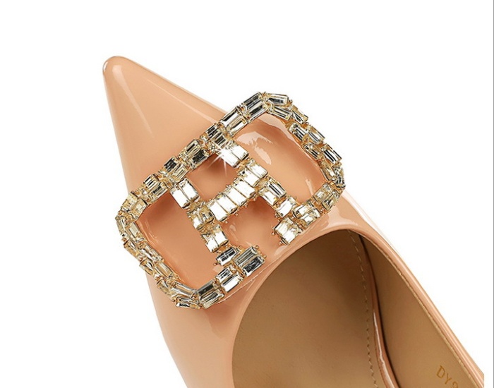 Rhinestone pointed shoes high-heeled fashion high-heeled shoes