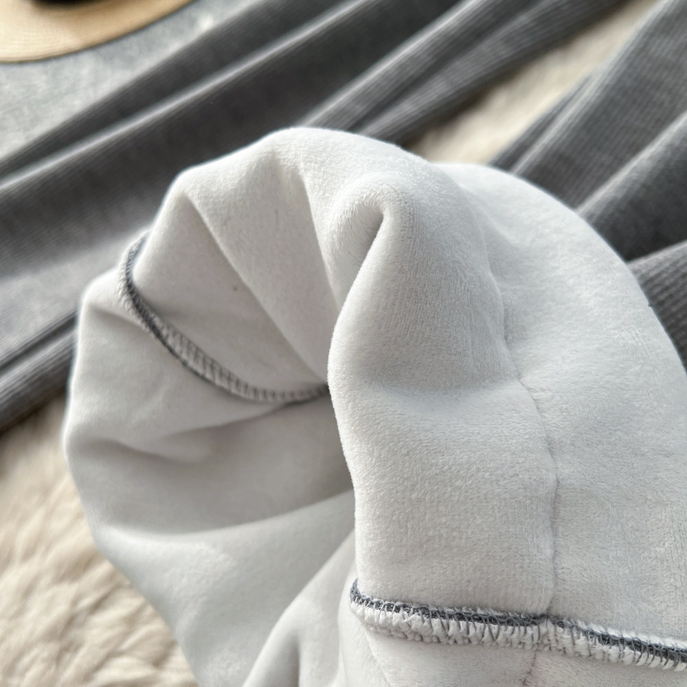 Autumn and winter wide leg pants casual pants for women