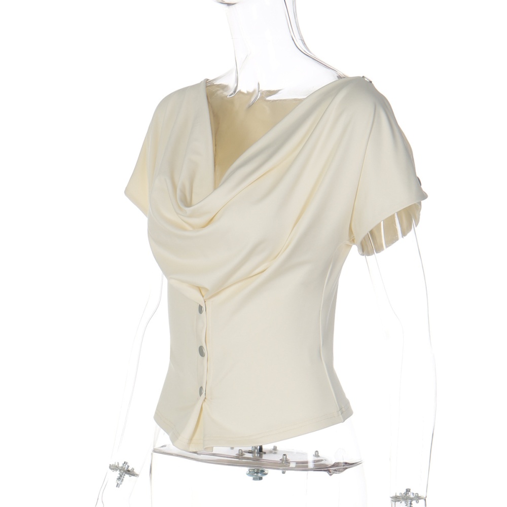 Short sleeve T-shirt European style tops