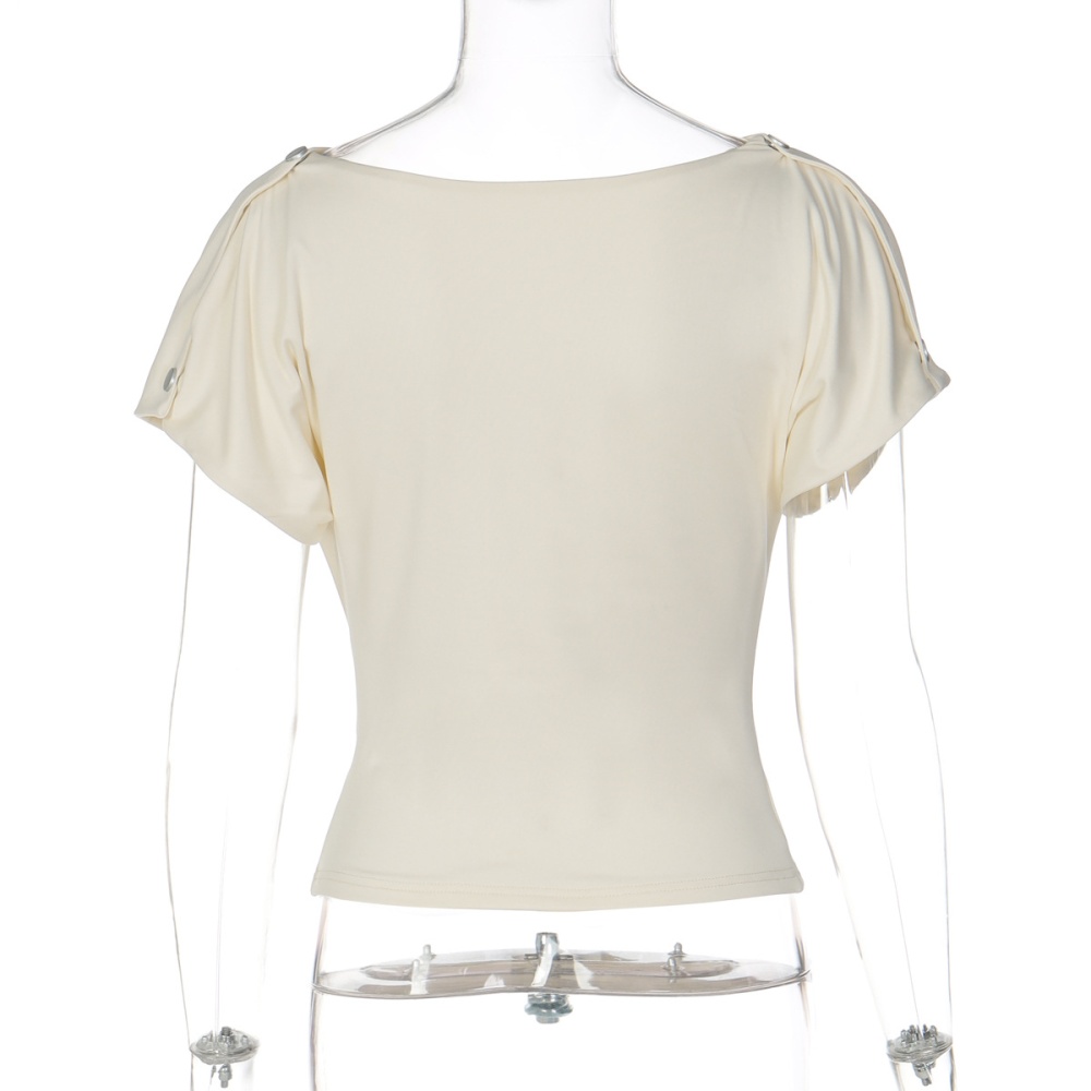 Short sleeve T-shirt European style tops