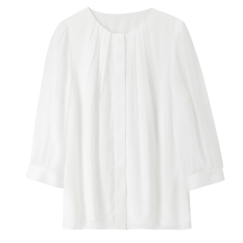 Fashion temperament tops spring short sleeve shirt for women